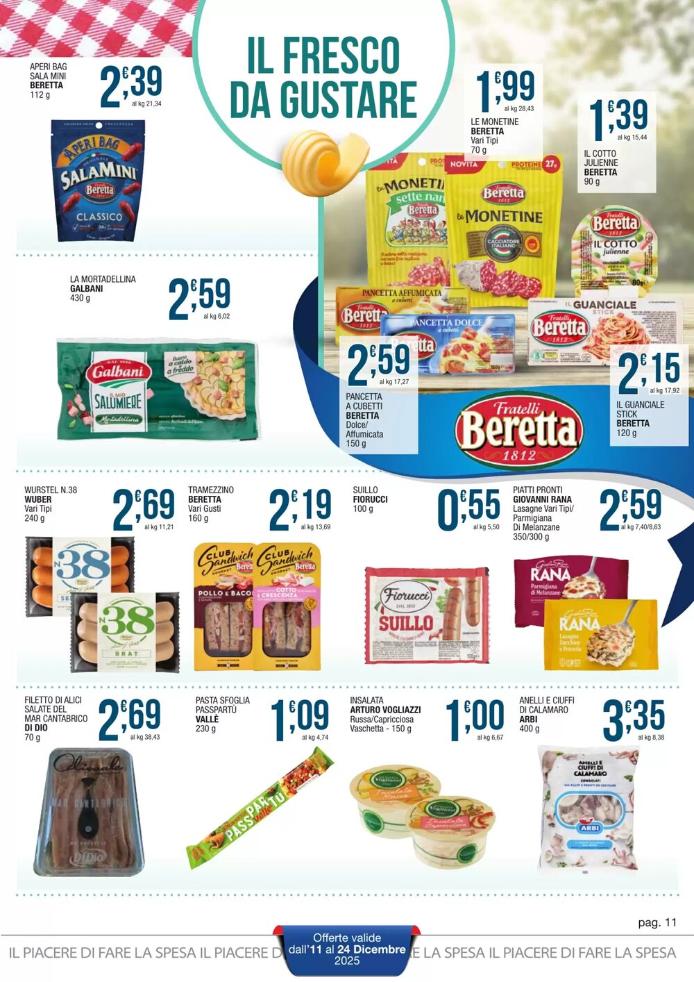 Volantino promozionale Sidis  valide dal 11/12/2025 - Pagina 11.