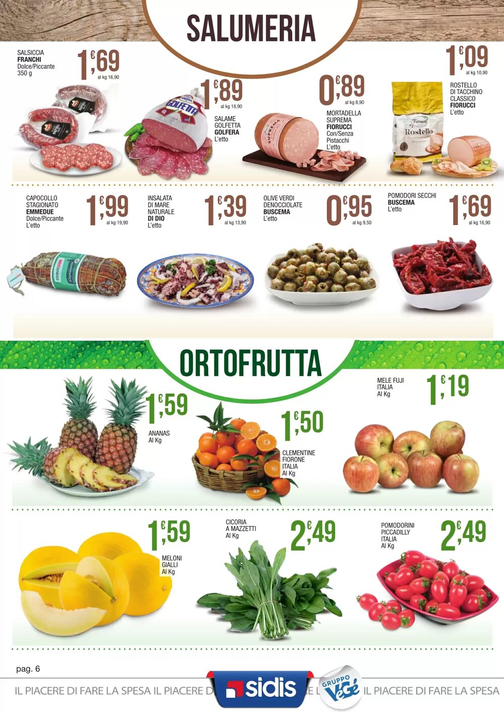 Volantino promozionale Sidis  valide dal 11/12/2025 - Pagina 6.