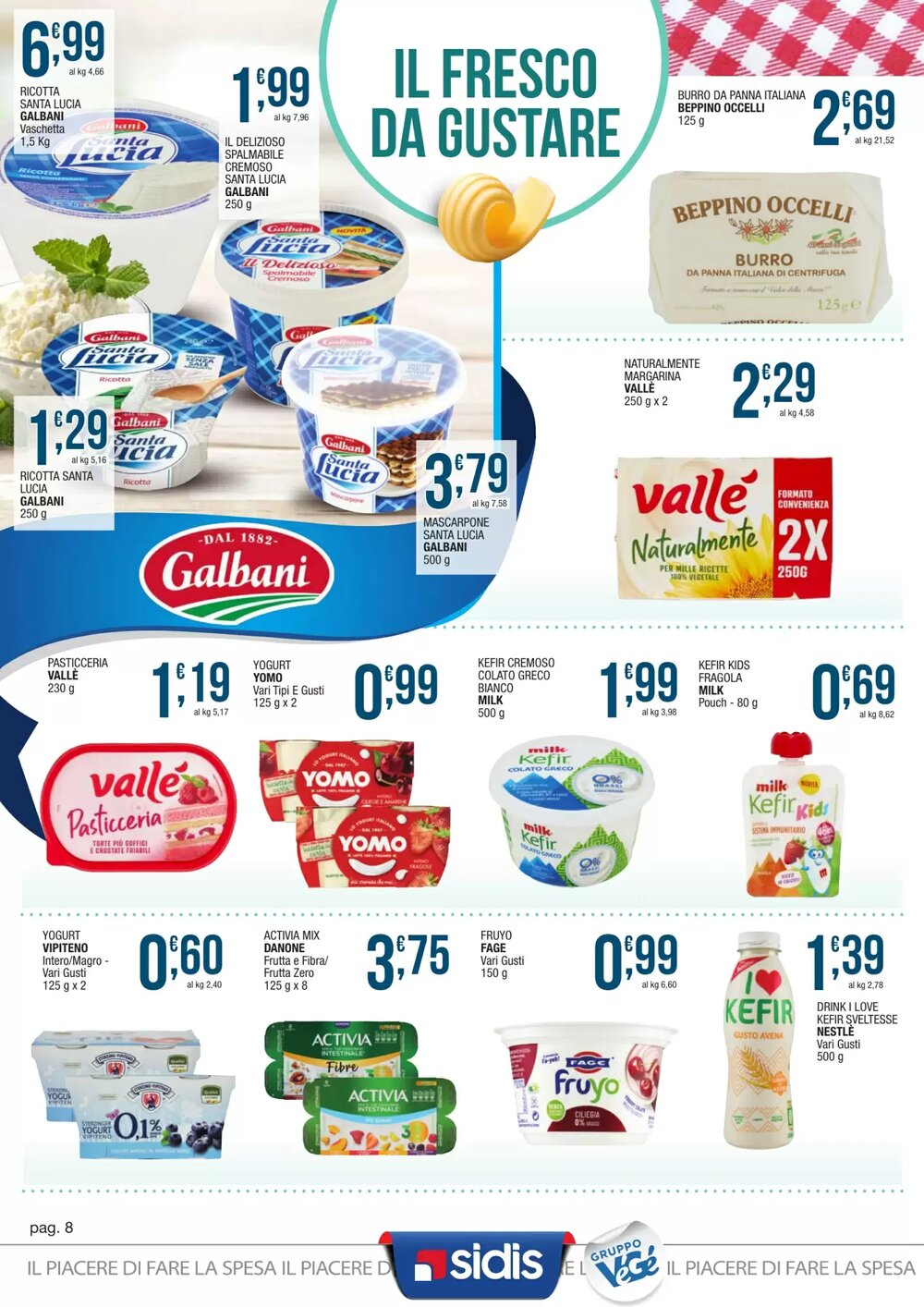 Volantino promozionale Sidis  valide dal 11/12/2025 - Pagina 8.