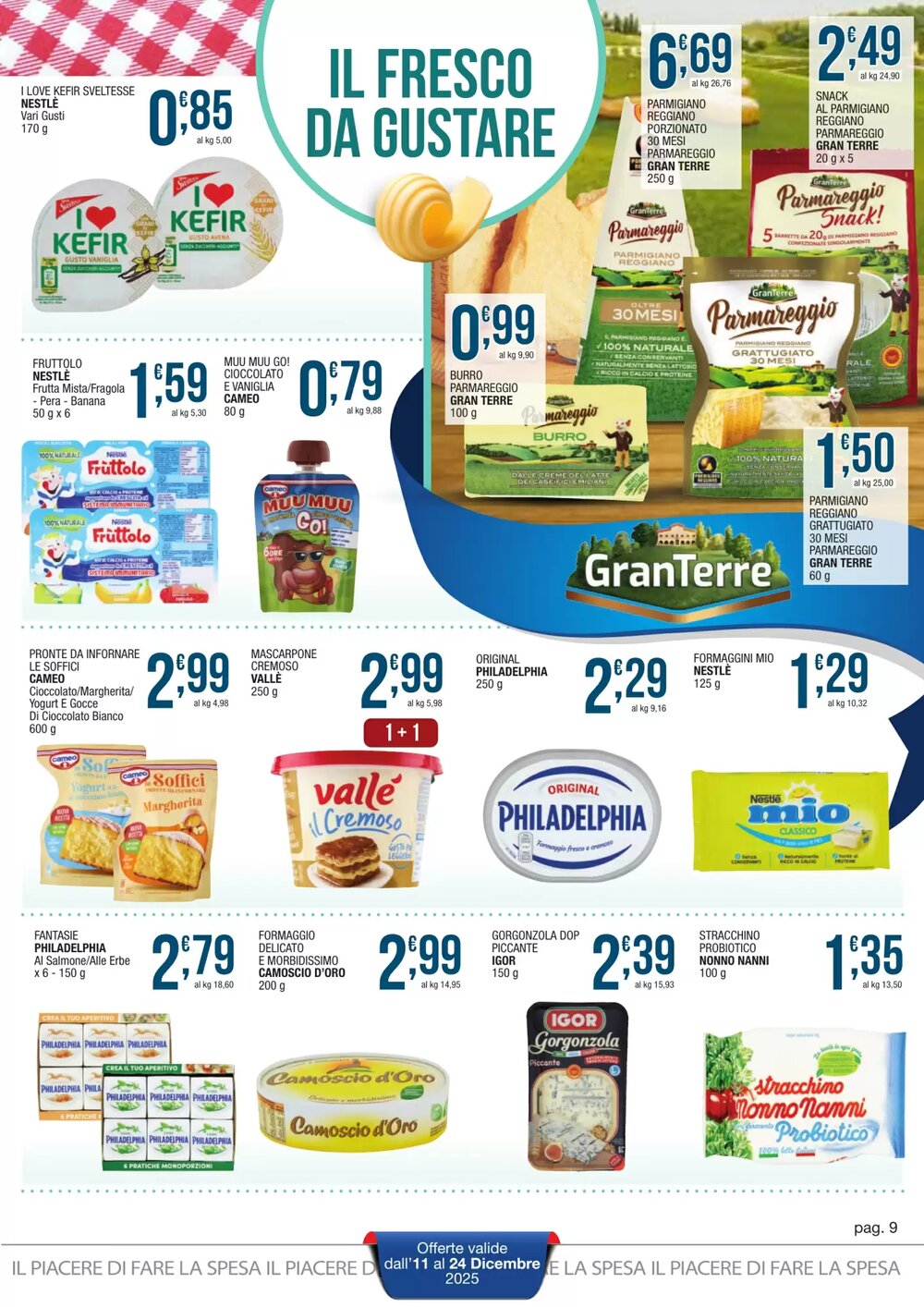 Volantino promozionale Sidis  valide dal 11/12/2025 - Pagina 9.