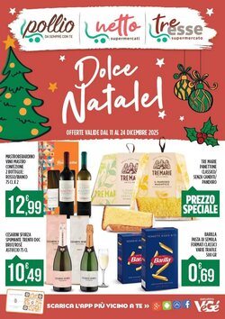 Volantino promozionale Supermercato Pollio  valide dal 11/12/2025