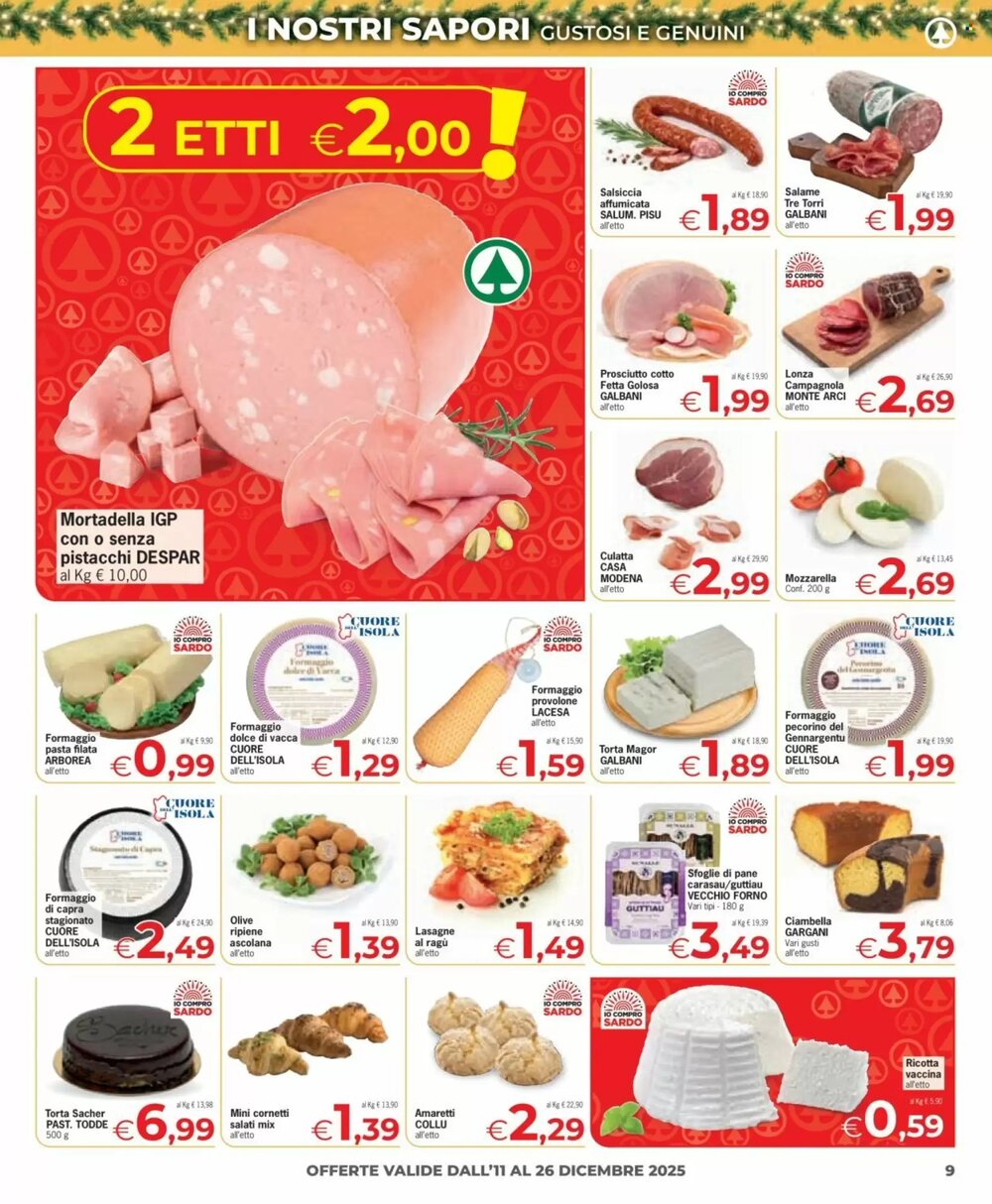 Volantino promozionale Despar  valide dal 11/12/2025 - Pagina 9.