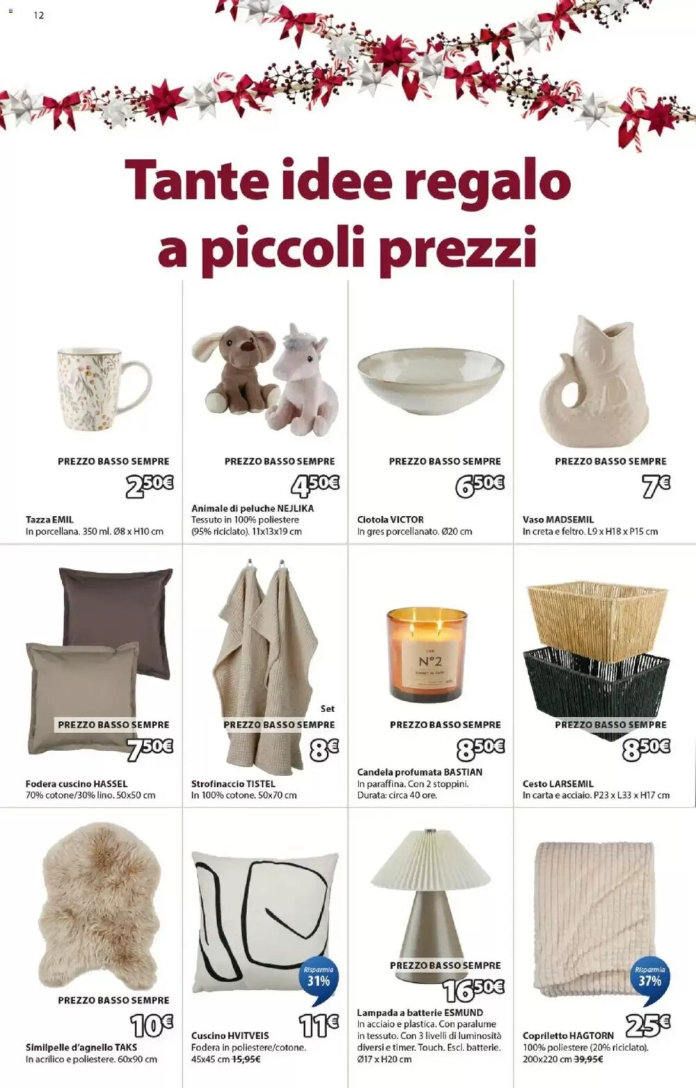 Volantino promozionale JYSK  valide dal 11/12/2025 - Pagina 12.