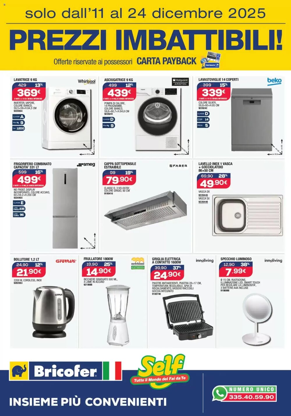 Volantino promozionale Self  valide dal 11/12/2025 - Pagina 10.