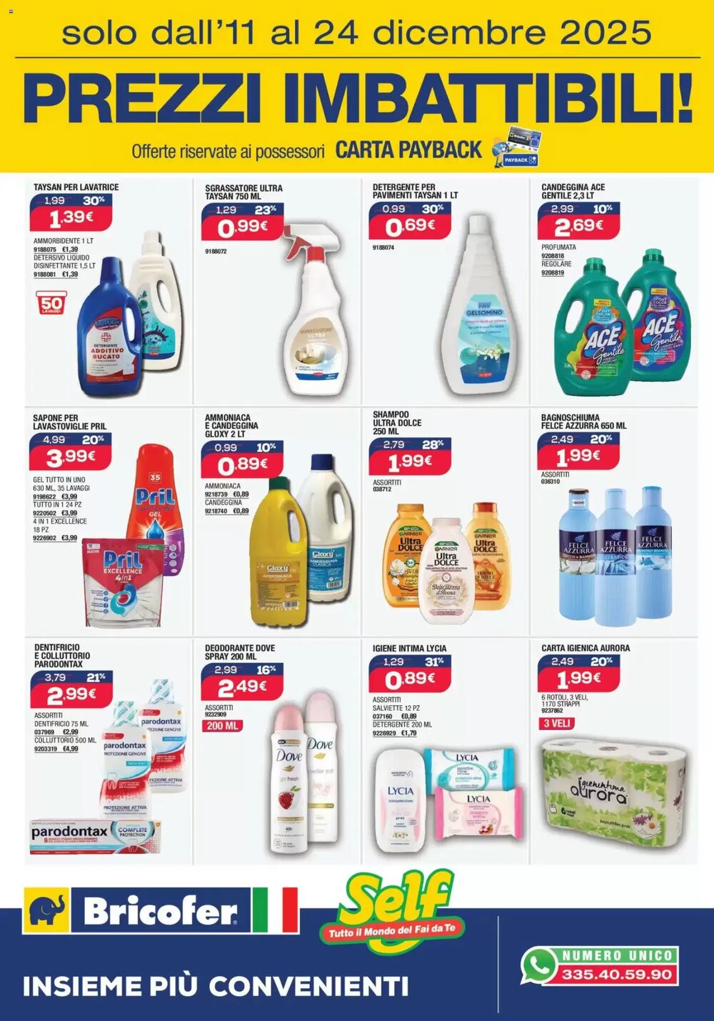 Volantino promozionale Self  valide dal 11/12/2025 - Pagina 11.