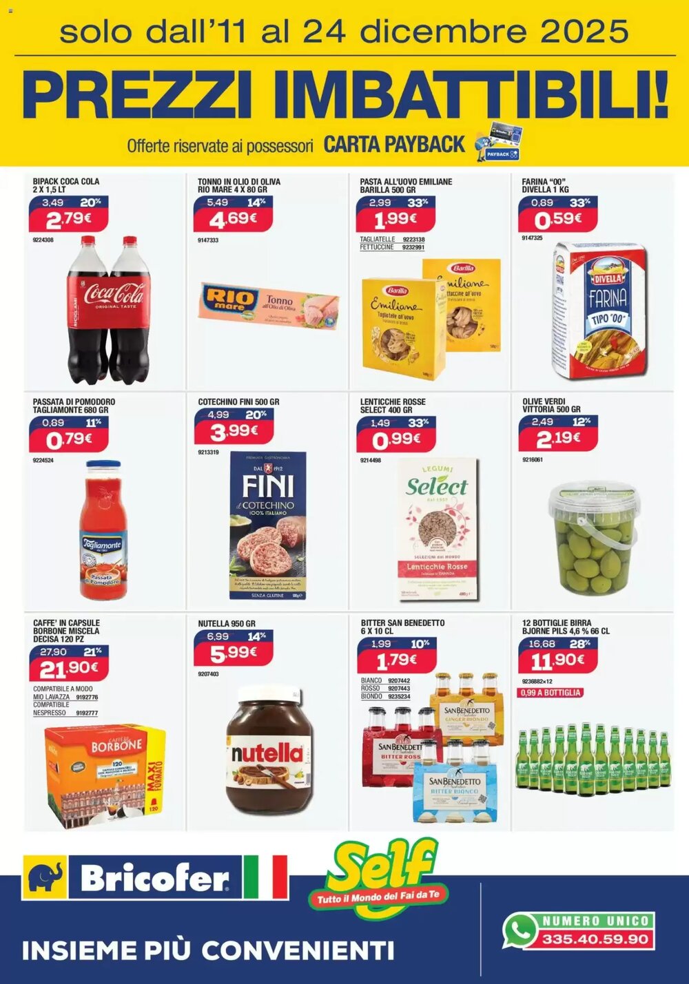 Volantino promozionale Bricofer  valide dal 11/12/2025 - Pagina 13.