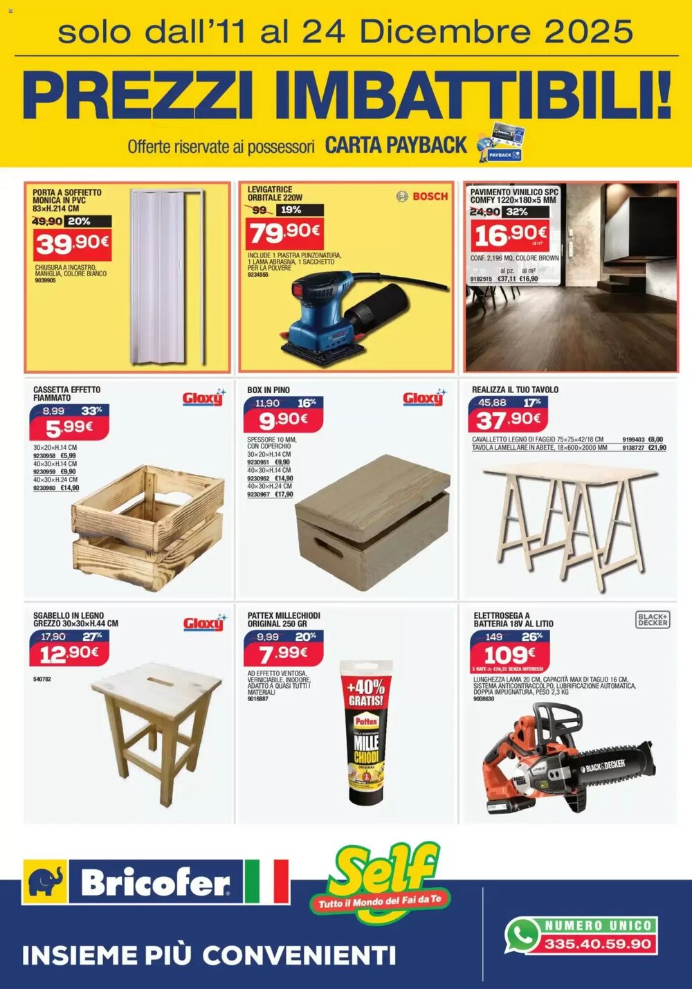 Volantino promozionale Bricofer  valide dal 11/12/2025 - Pagina 2.