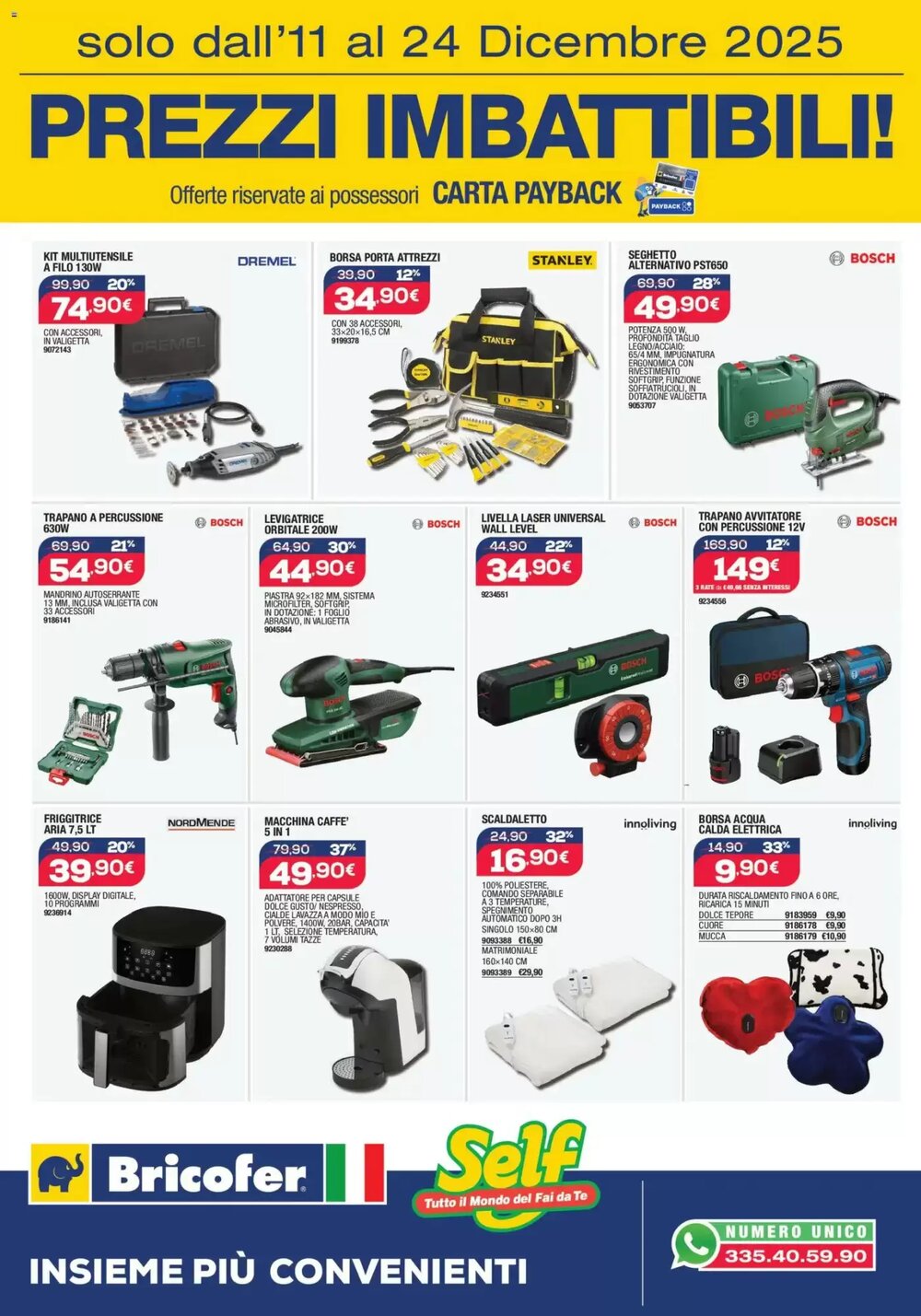 Volantino promozionale Bricofer  valide dal 11/12/2025 - Pagina 9.