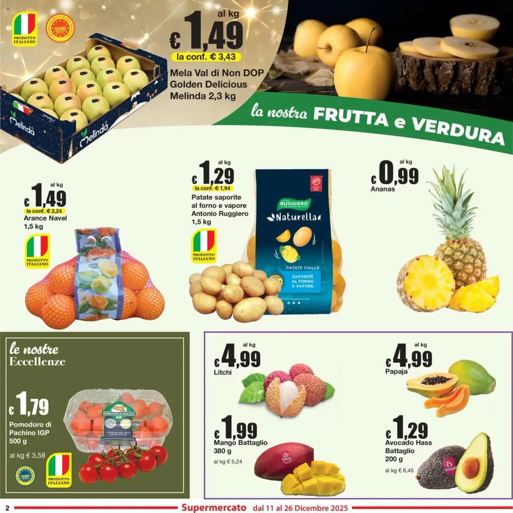 Volantino promozionale Sì con te  valide dal 11/12/2025 - Pagina 2.