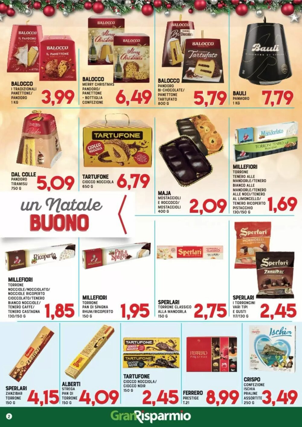 Volantino promozionale Gran Risparmio  valide dal 11/12/2025 - Pagina 2.
