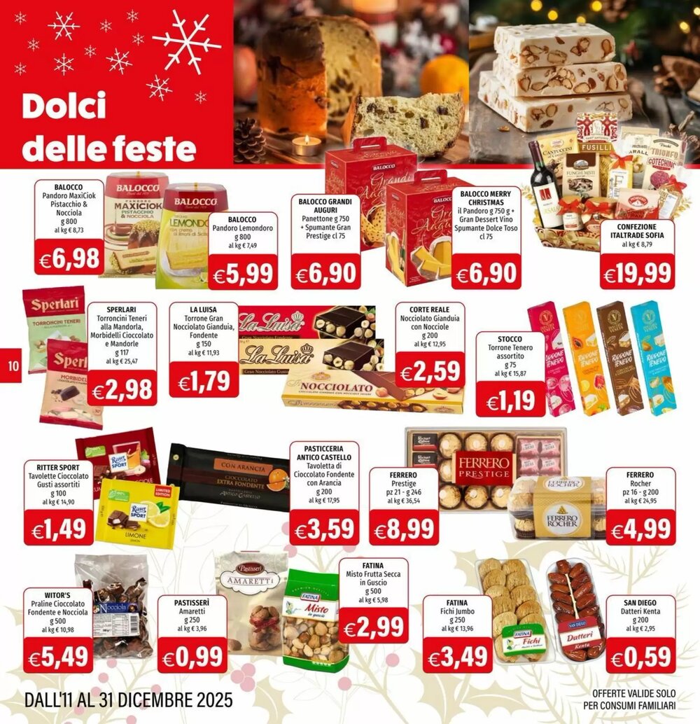 Volantino promozionale Hurrà  valide dal 11/12/2025 - Pagina 10.