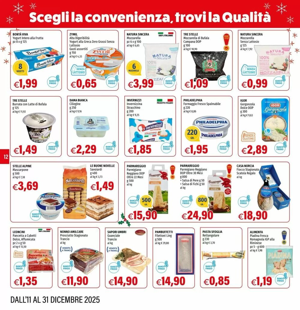 Volantino promozionale Hurrà  valide dal 11/12/2025 - Pagina 12.