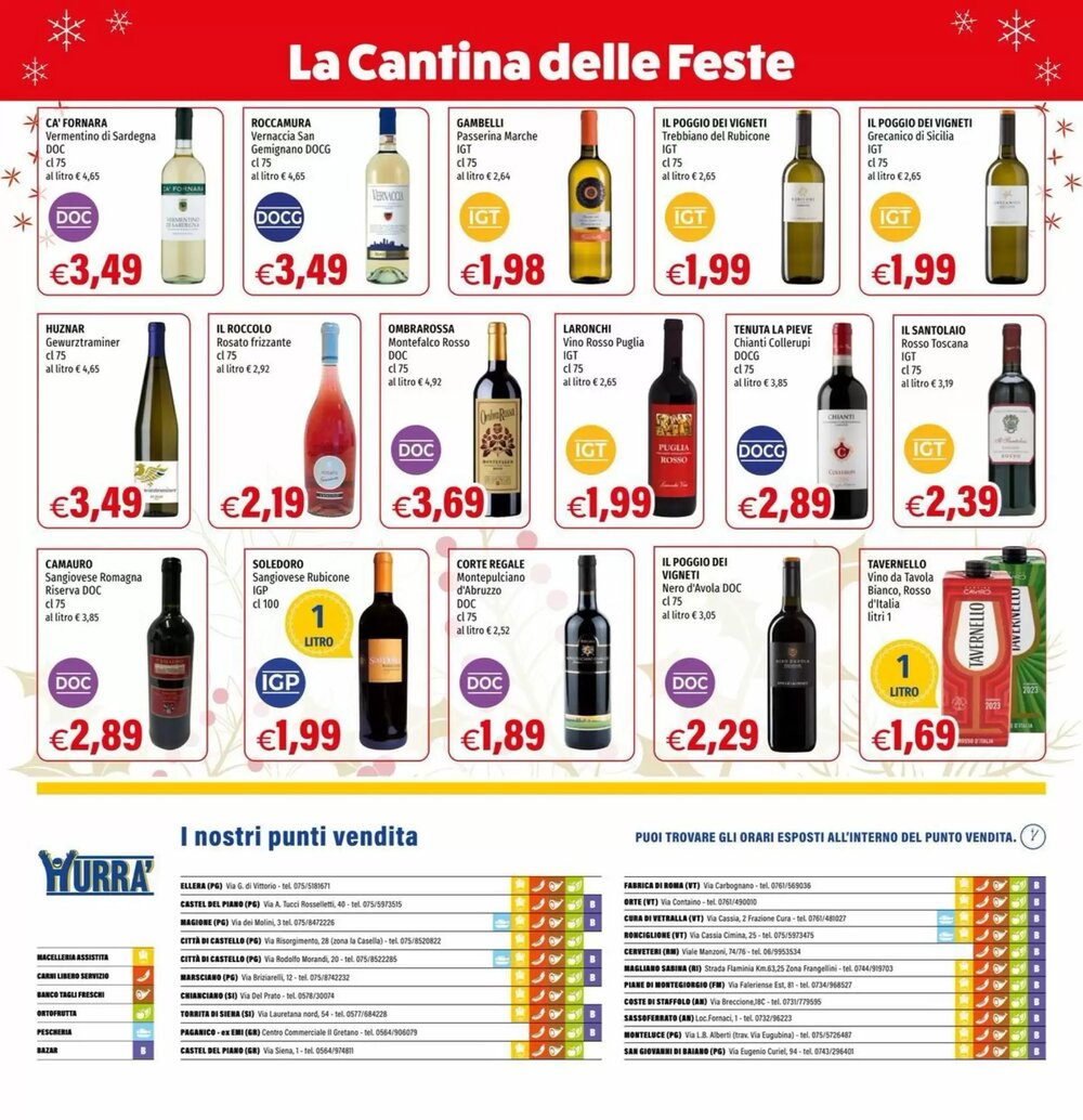 Volantino promozionale Hurrà  valide dal 11/12/2025 - Pagina 16.