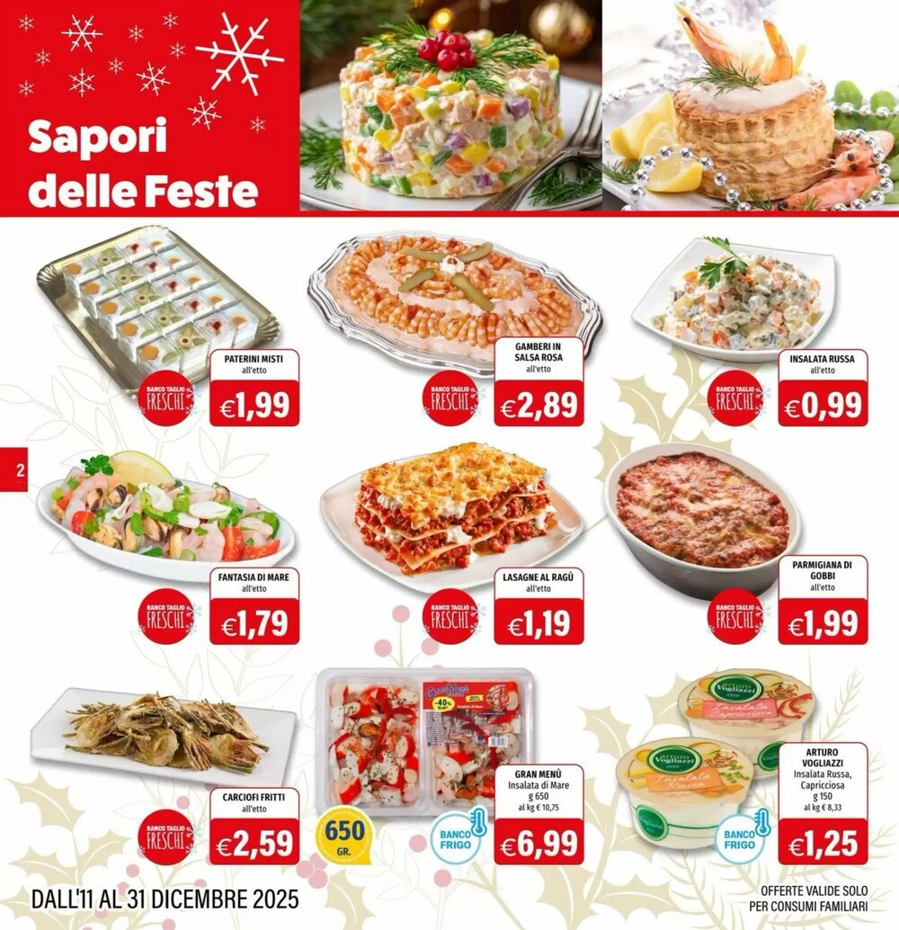 Volantino promozionale Hurrà  valide dal 11/12/2025 - Pagina 2.