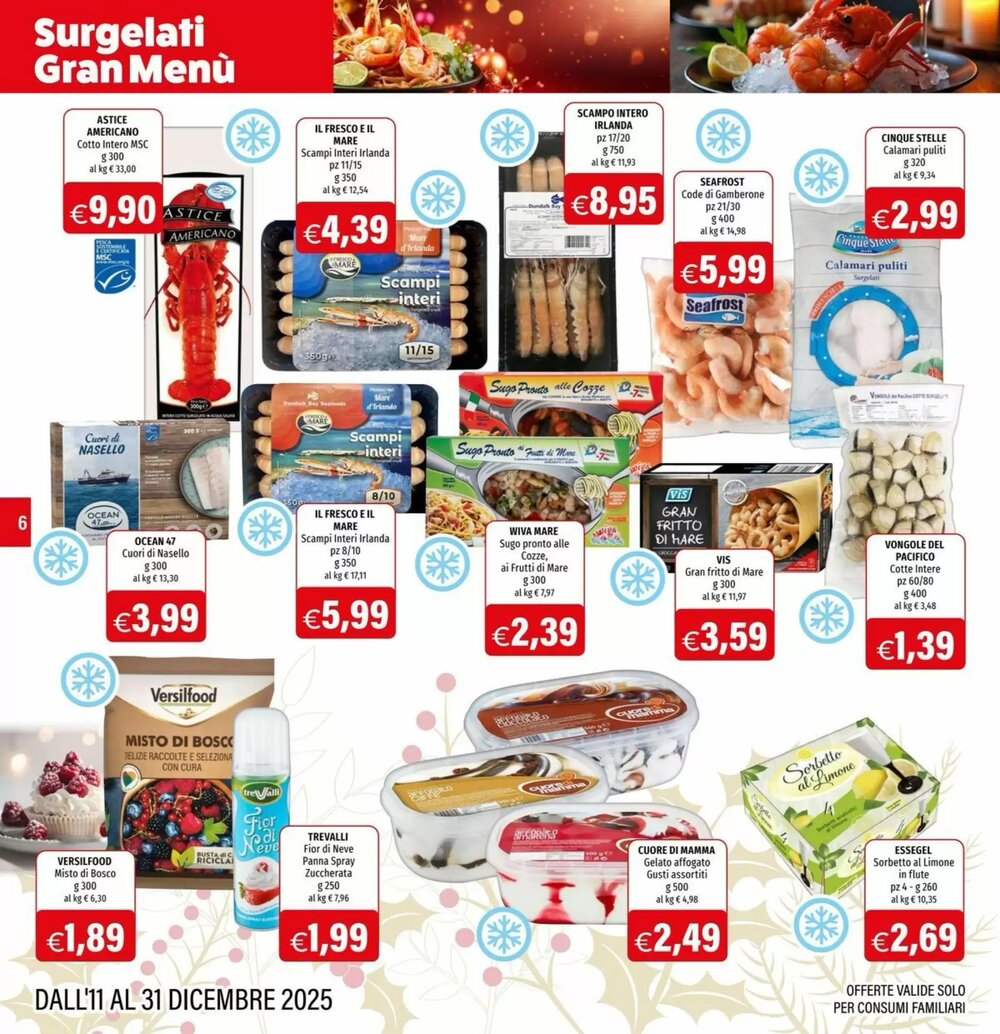Volantino promozionale Hurrà  valide dal 11/12/2025 - Pagina 6.