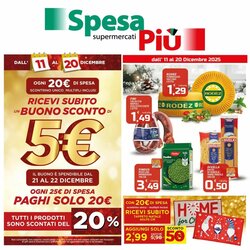 Volantino promozionale SpesaPiù Supermercati  valide dal 11/12/2025