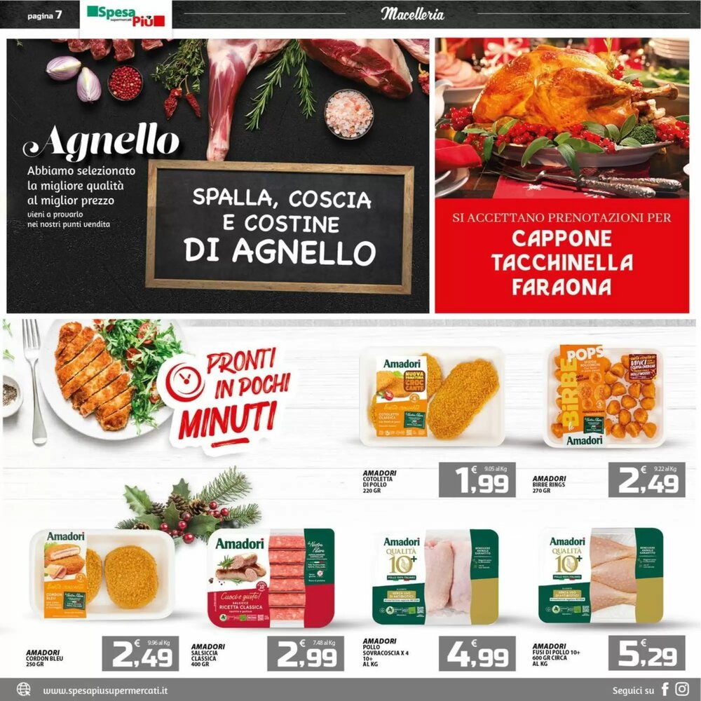 Volantino promozionale SpesaPiù Supermercati  valide dal 11/12/2025 - Pagina 7.