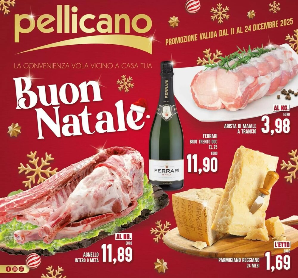 Volantino promozionale Pellicano  valide dal 11/12/2025 - Pagina 1.