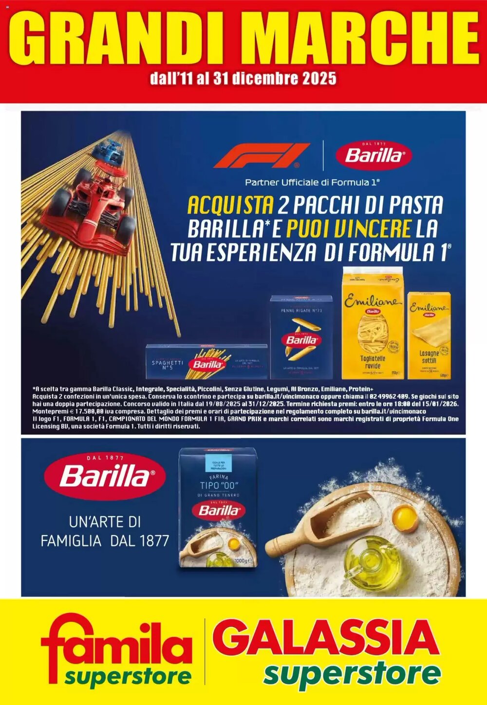 Volantino promozionale Galassia superstore  valide dal 11/12/2025 - Pagina 1.