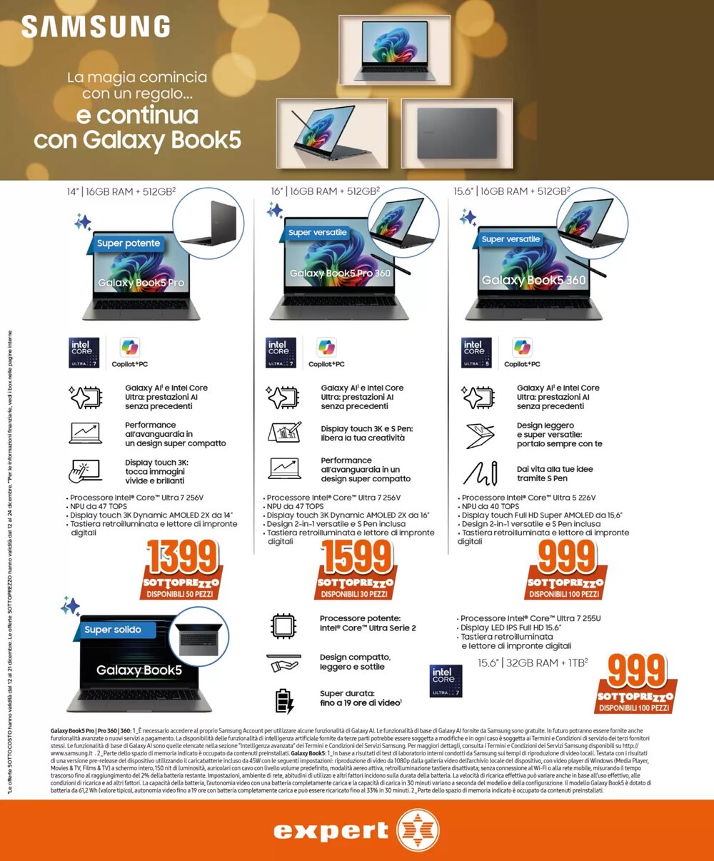 Volantino promozionale Expert  valide dal 11/12/2025 - Pagina 14.