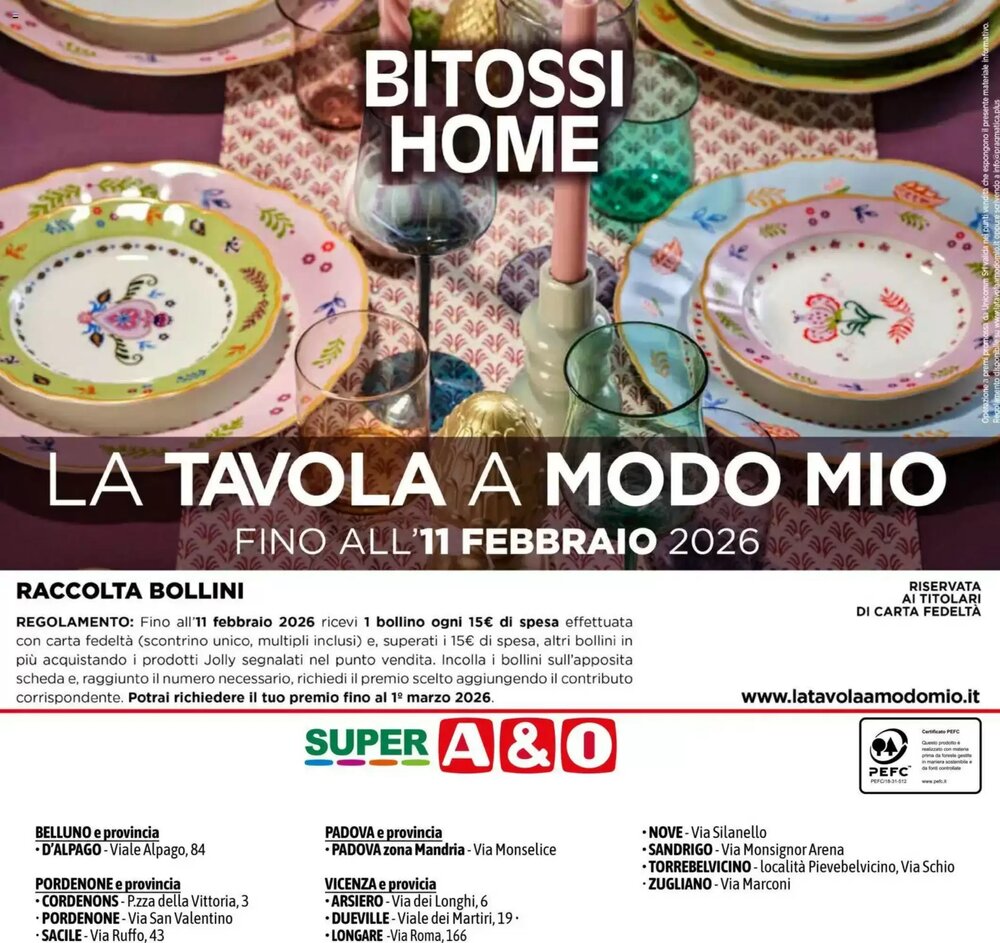 Volantino promozionale A&o  valide dal 11/12/2025 - Pagina 16.