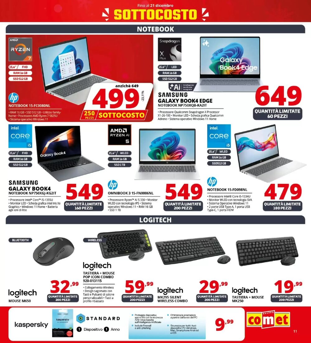 Volantino promozionale Comet  valide dal 11/12/2025 - Pagina 11.