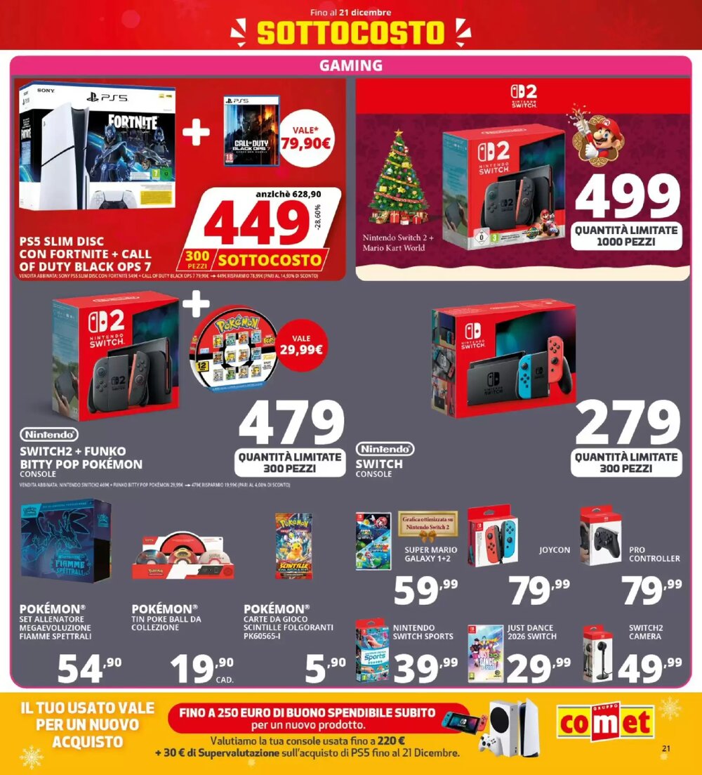 Volantino promozionale Comet  valide dal 11/12/2025 - Pagina 21.