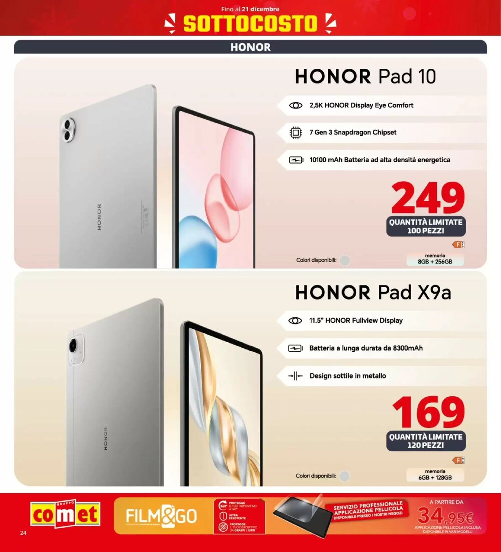 Volantino promozionale Comet  valide dal 11/12/2025 - Pagina 24.