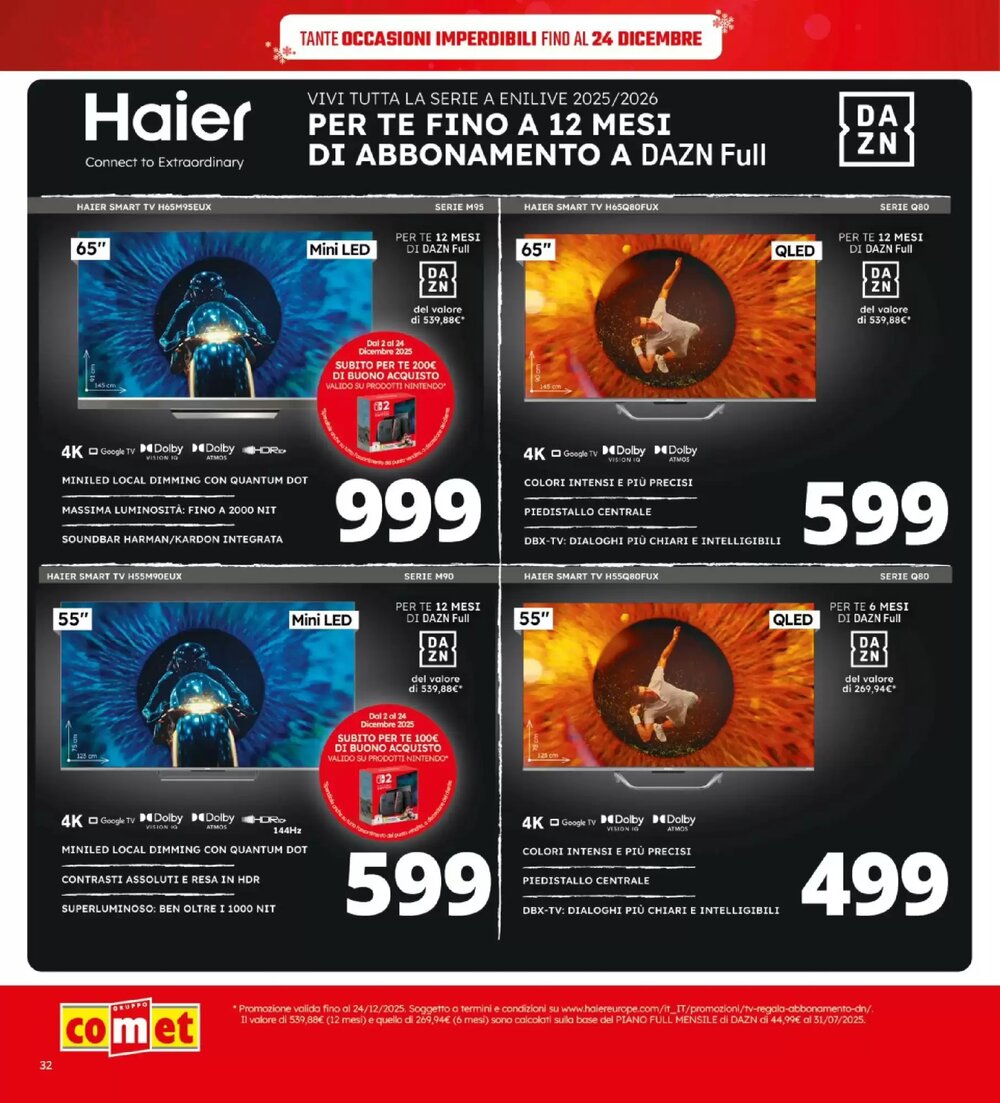 Volantino promozionale Comet  valide dal 11/12/2025 - Pagina 32.