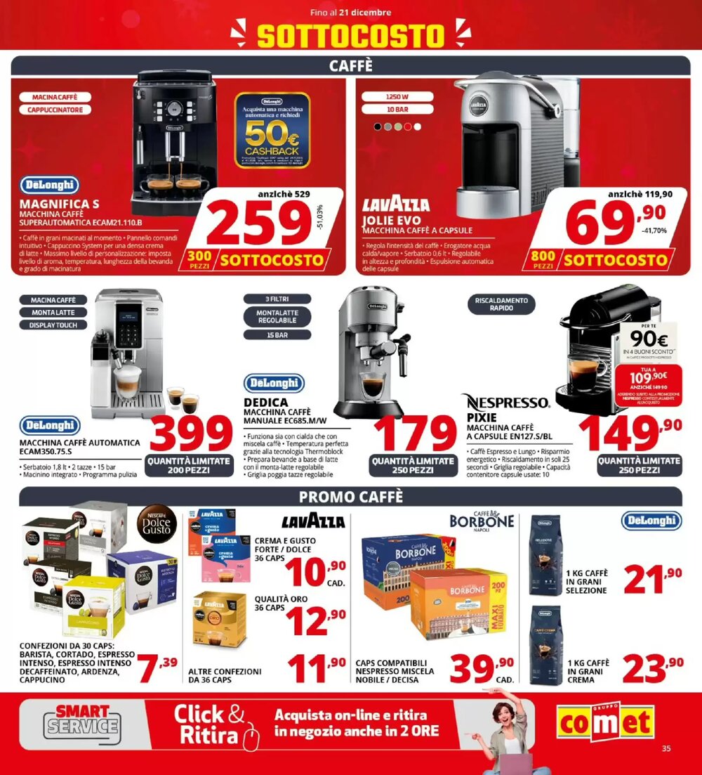 Volantino promozionale Comet  valide dal 11/12/2025 - Pagina 35.