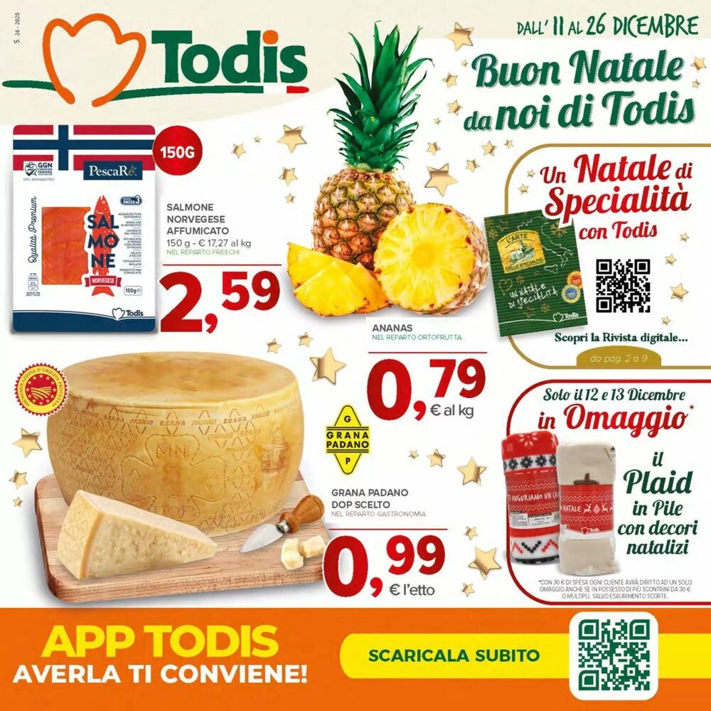 Volantino promozionale Todis  valide dal 11/12/2025 - Pagina 1.