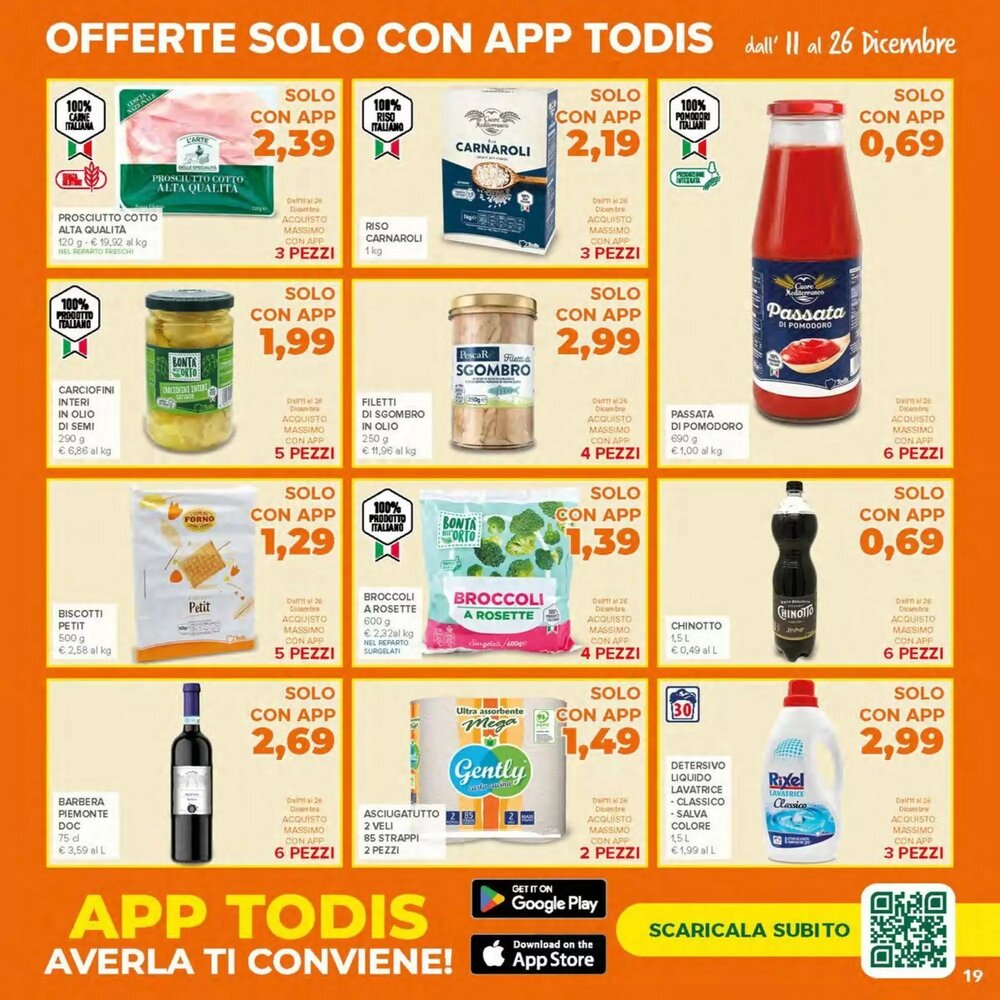 Volantino promozionale Todis  valide dal 11/12/2025 - Pagina 19.