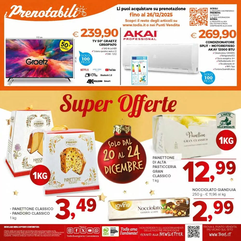 Volantino promozionale Todis  valide dal 11/12/2025 - Pagina 24.