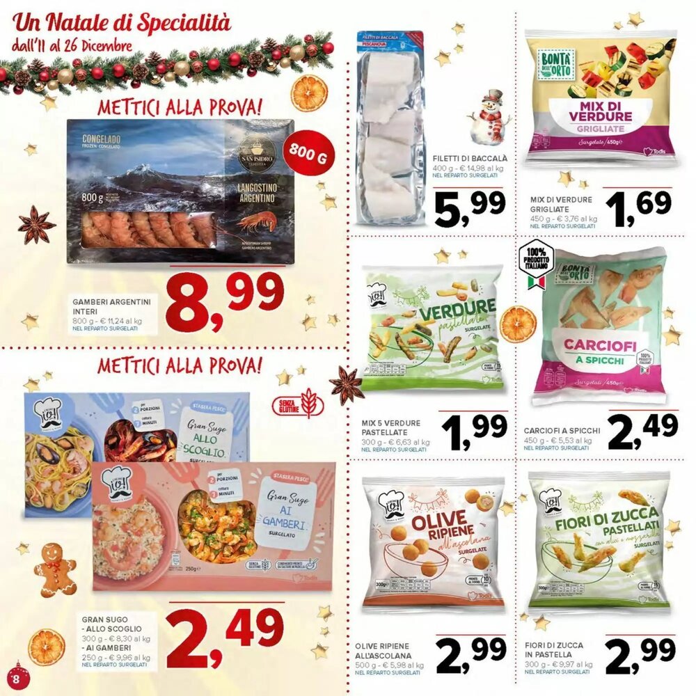 Volantino promozionale Todis  valide dal 11/12/2025 - Pagina 8.