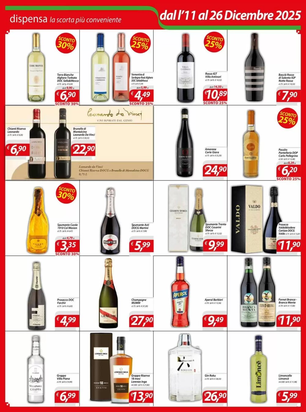 Volantino promozionale DiMeglio  valide dal 11/12/2025 - Pagina 9.