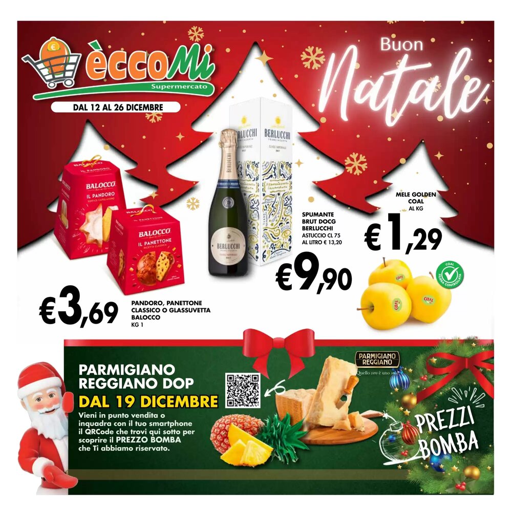 Volantino promozionale èccoMI  valide dal 12/12/2025 - Pagina 1.