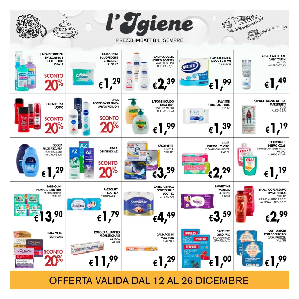 Volantino promozionale èccoMI  valide dal 12/12/2025 - Pagina 22.