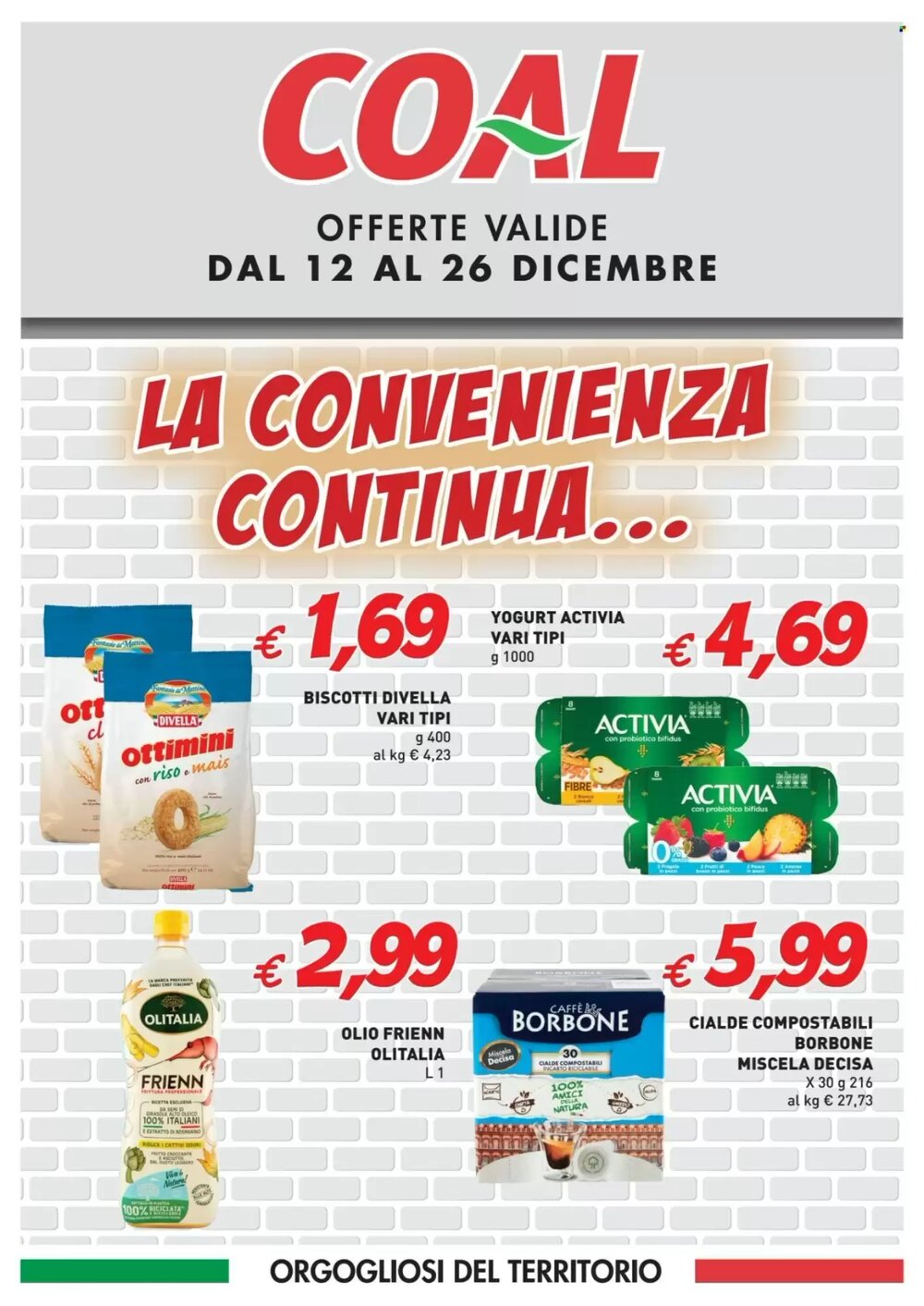 Volantino promozionale Coal  valide dal 12/12/2025 - Pagina 1.