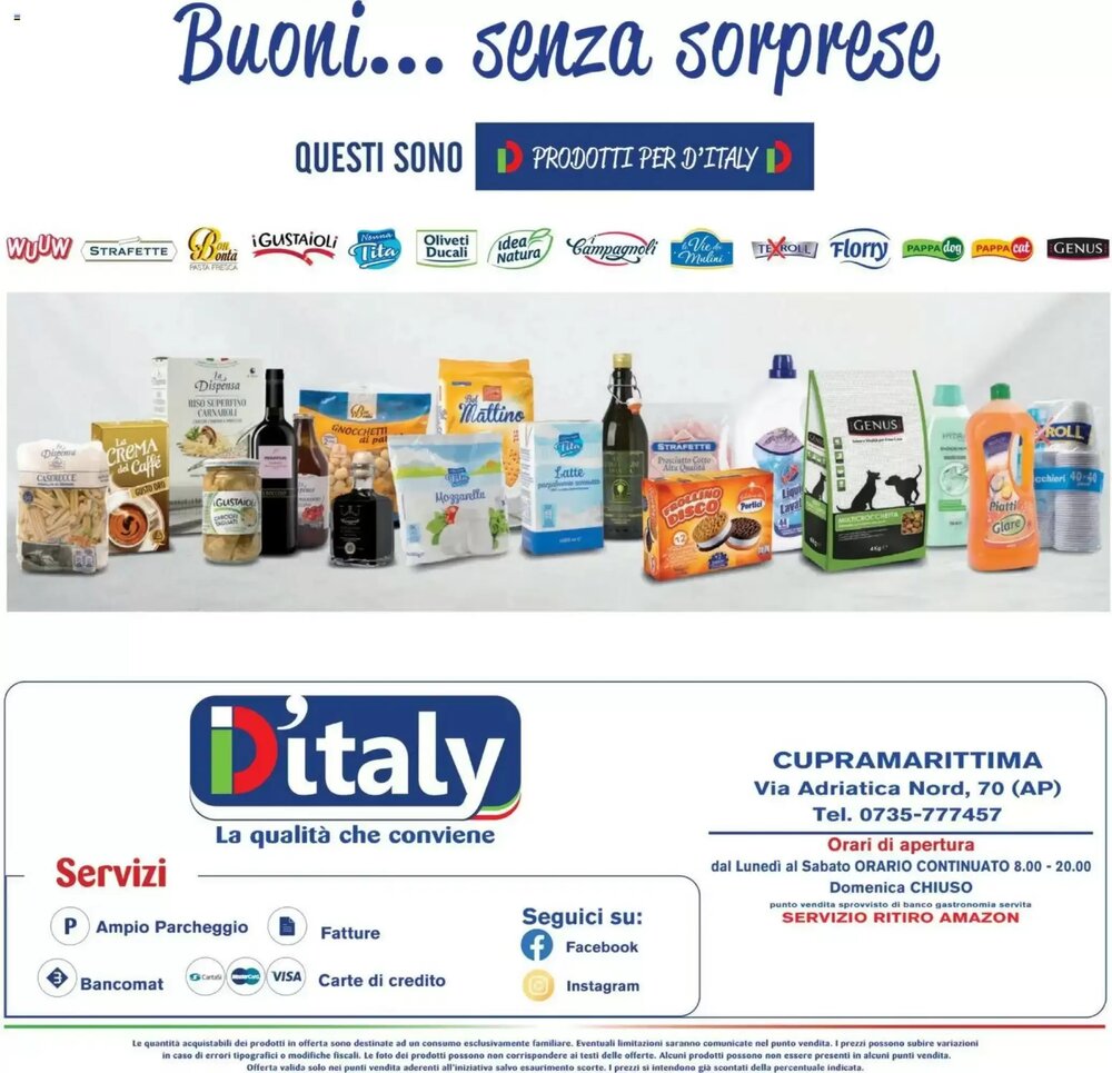 Volantino promozionale D'Italy  valide dal 12/12/2025 - Pagina 12.