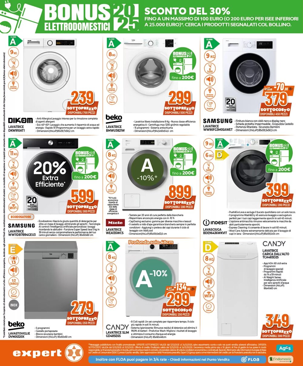 Volantino promozionale Expert  valide dal 12/12/2025 - Pagina 32.