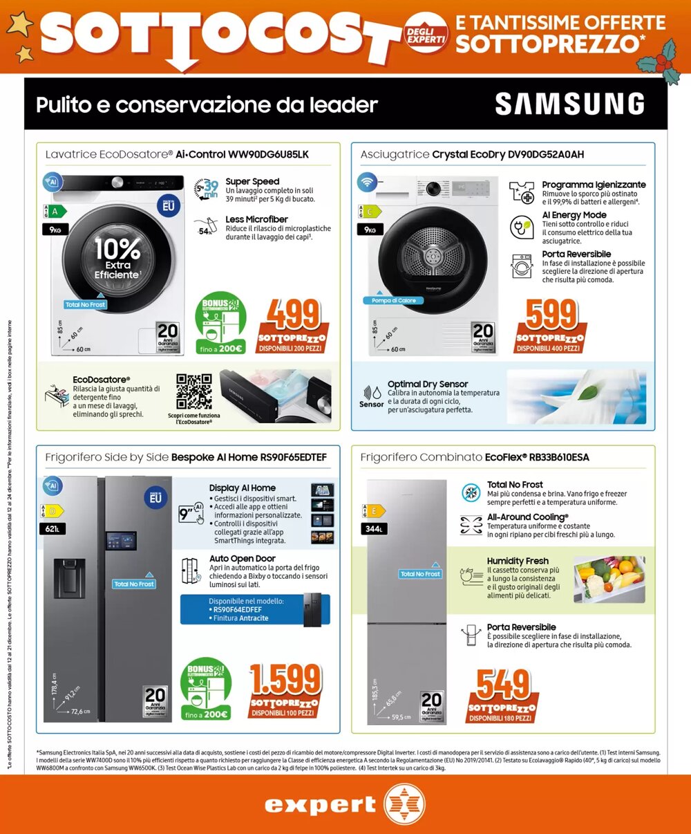 Volantino promozionale Expert  valide dal 12/12/2025 - Pagina 34.