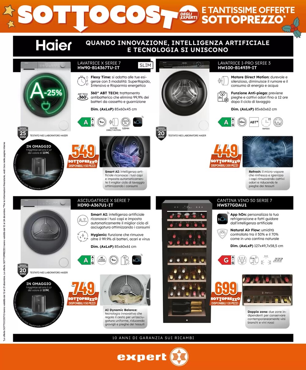 Volantino promozionale Expert  valide dal 12/12/2025 - Pagina 35.