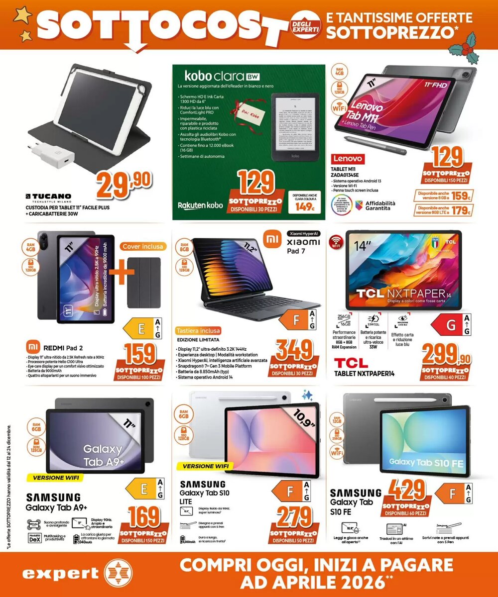 Volantino promozionale Expert  valide dal 12/12/2025 - Pagina 12.