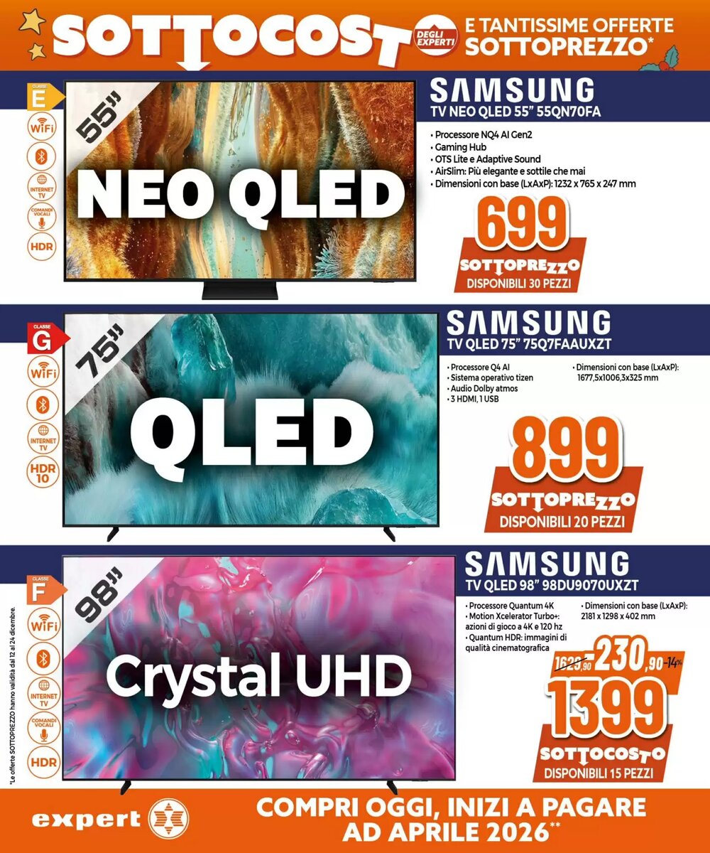 Volantino promozionale Expert  valide dal 12/12/2025 - Pagina 17.