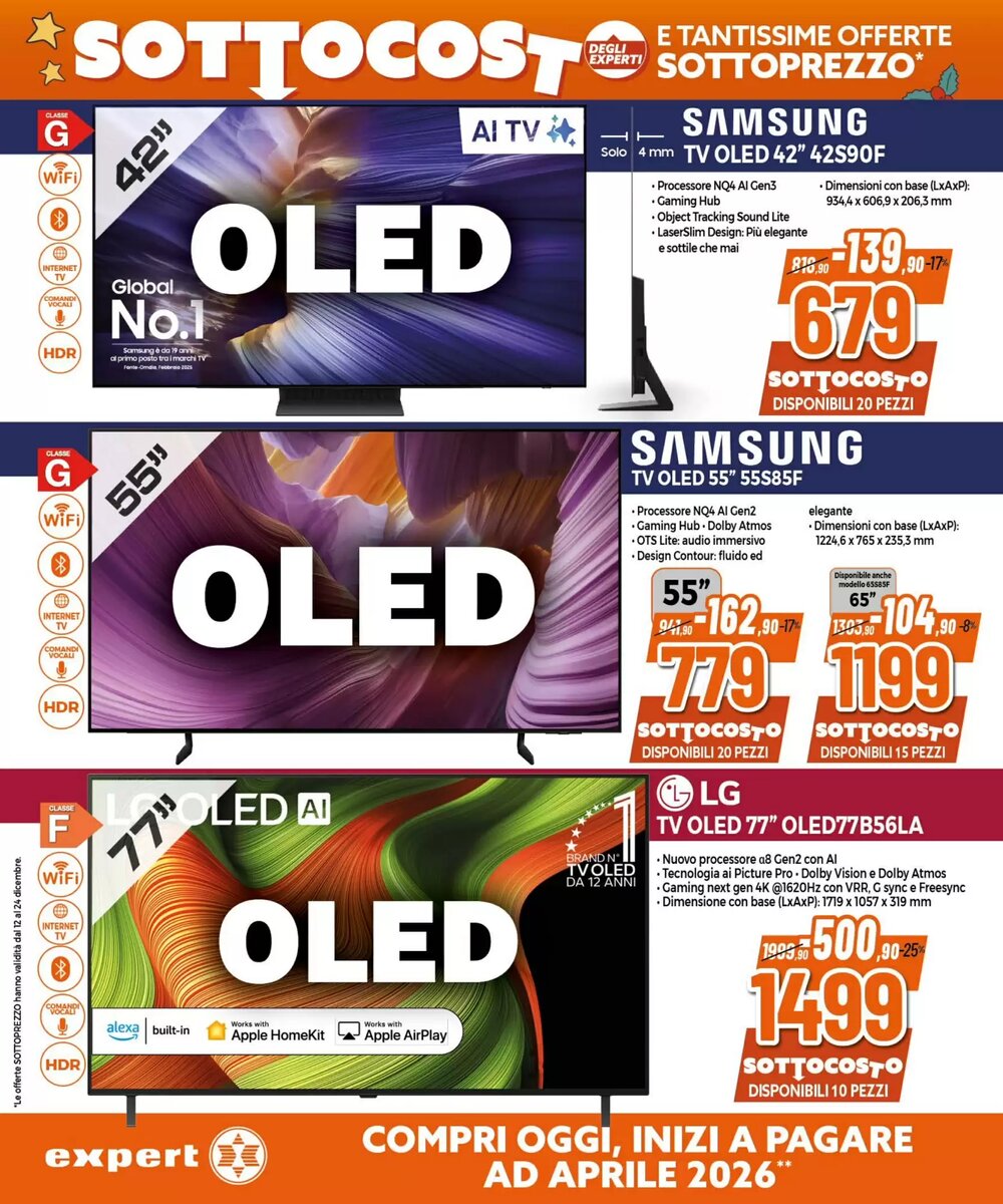 Volantino promozionale Expert  valide dal 12/12/2025 - Pagina 18.