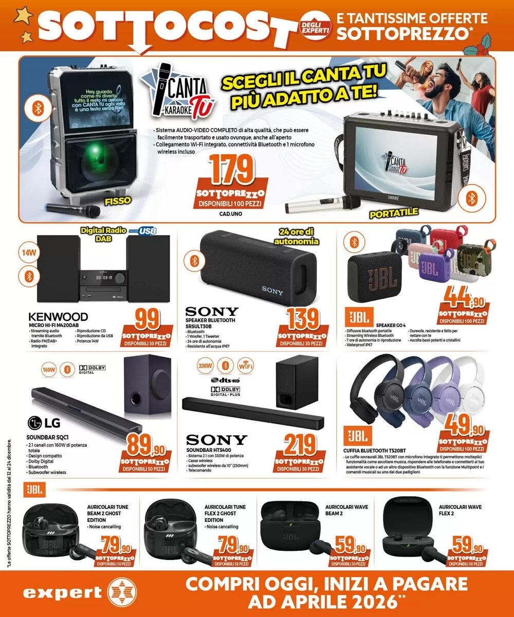 Volantino promozionale Expert  valide dal 12/12/2025 - Pagina 19.
