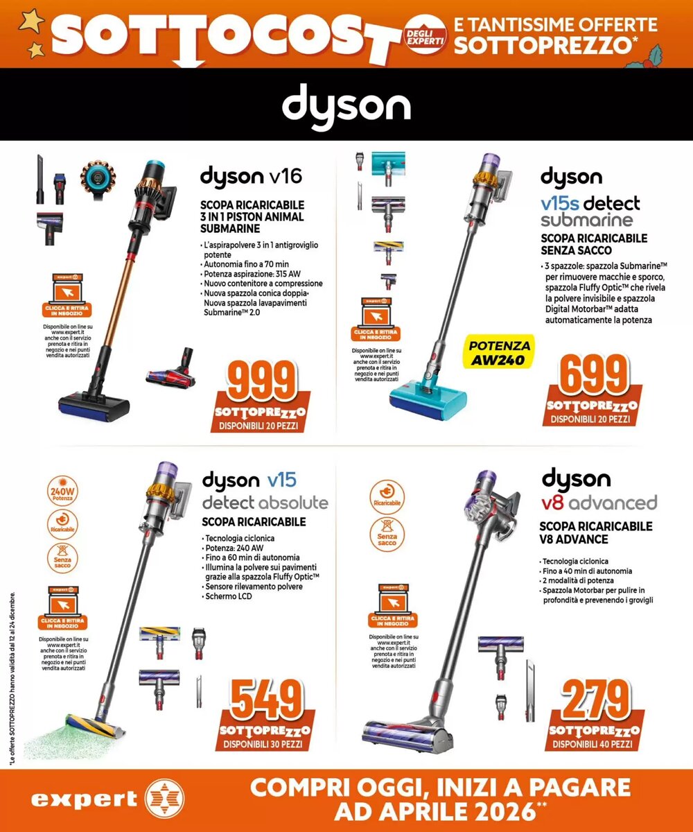 Volantino promozionale Expert  valide dal 12/12/2025 - Pagina 25.
