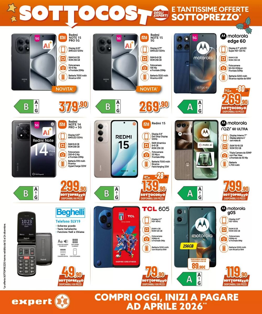 Volantino promozionale Expert  valide dal 12/12/2025 - Pagina 3.