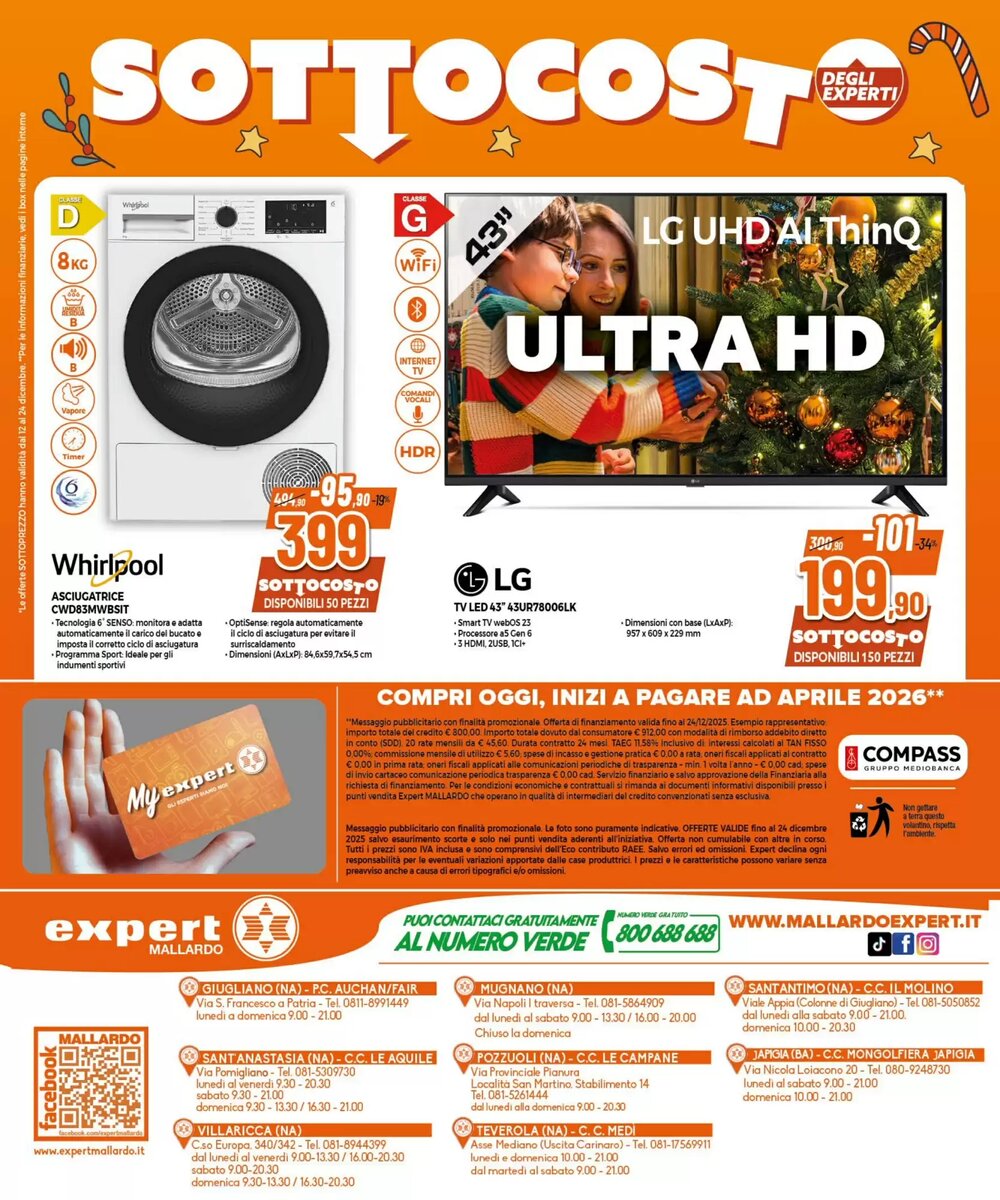 Volantino promozionale Expert  valide dal 12/12/2025 - Pagina 34.