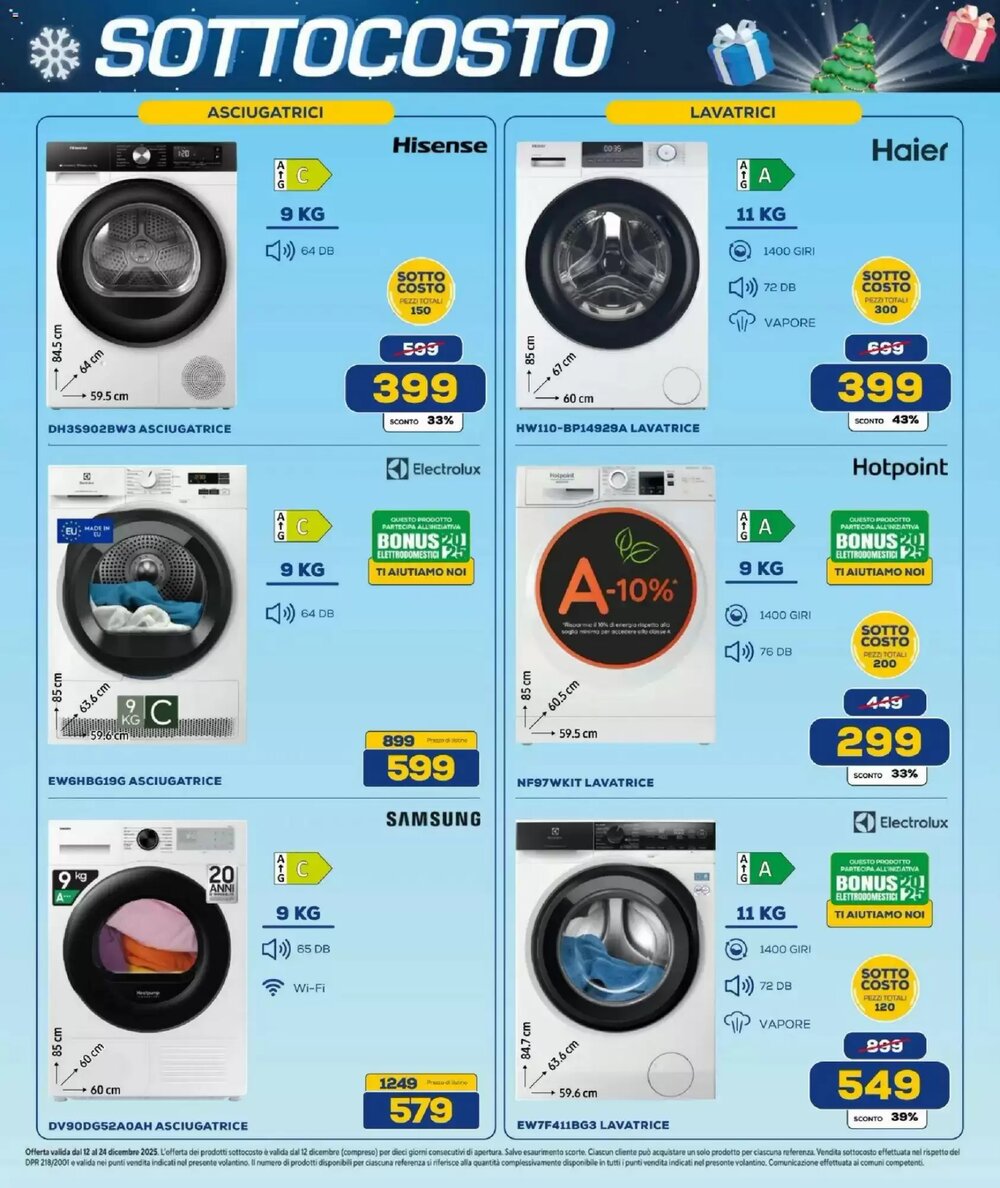 Volantino promozionale Euronics Bruno  valide dal 12/12/2025 - Pagina 16.